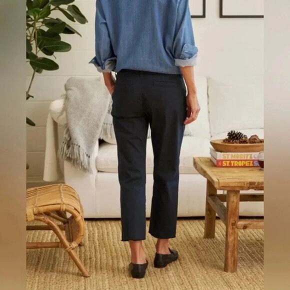 NEW Frank and Eileen ITALIAN PERFORMANCE TWILL Wicklow Pants Size 0 B2554 - Picture 8 of 12